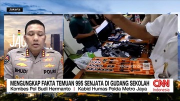 Temuan senjata di sekolah di Jakarta Selatan